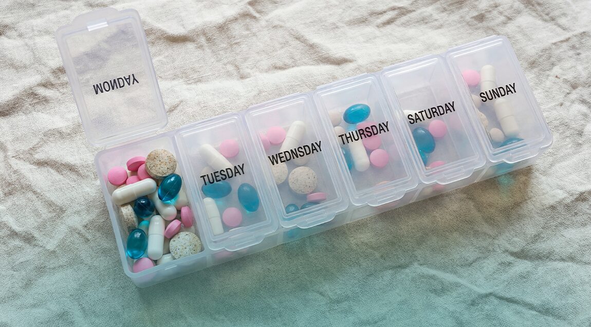 Organizador de medicamentos, clave en la tarea del cuidador